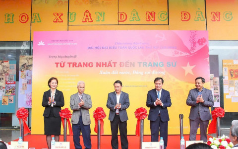 'Từ trang nhất đến trang sử': Nơi ký ức báo chí hòa nhịp cùng mùa xuân